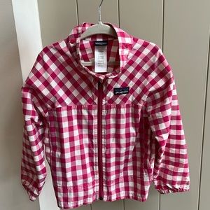 Patagonia girls 3T thin cotton jacket / windbreaker